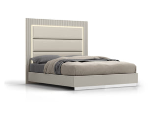 Chloe King Bed Whiteline