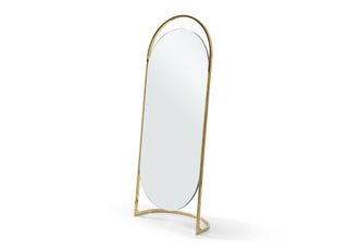Celina Floor Mirror Whiteline