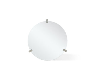 Anaconda Round Mirror Whiteline