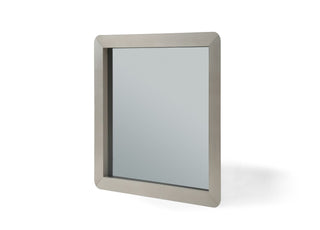 Elena Square Wall Mirror Whiteline