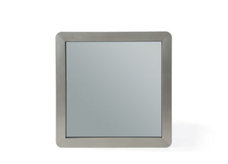 Elena Square Wall Mirror Whiteline