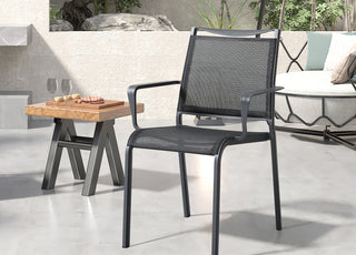 Aloha Outdoor Dining Armchair Whiteline