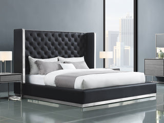 Abrazo King Bed Whiteline