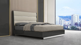 Pino Queen Bed Whiteline