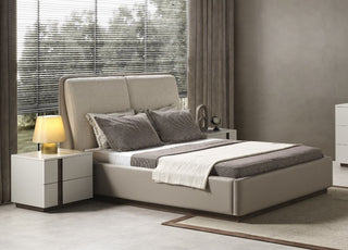 Romina Queen Bed Whiteline