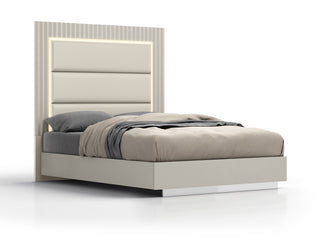 Chloe Queen Bed Whiteline