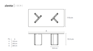 SER Dining table by Zientte - DEKOR