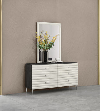 Pino Rectangular Mirror Whiteline
