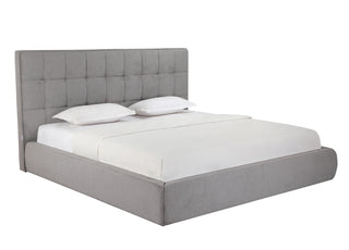 Dexter King Bed Whiteline