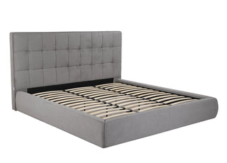 Dexter King Bed Whiteline