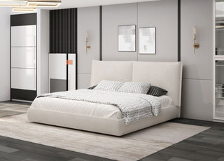 Eric King Bed Whiteline