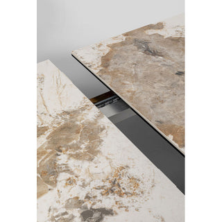 Extension Table Connesso Brass 200(+60)x90cm - DEKOR