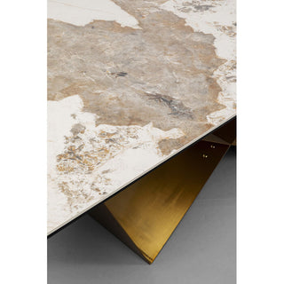 Extension Table Connesso Brass 200(+60)x90cm - DEKOR