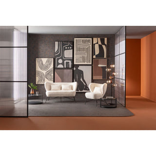 Sofa 2-Seater Jacky Teddy 139cm - DEKOR