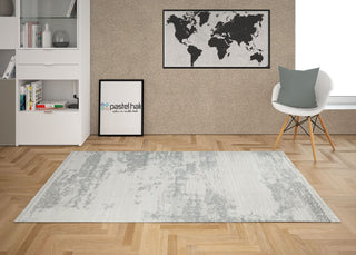 Marga Area Rug Whiteline