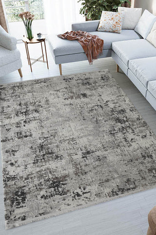 Evita Area Rug Whiteline