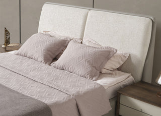 Romina Queen Bed Whiteline