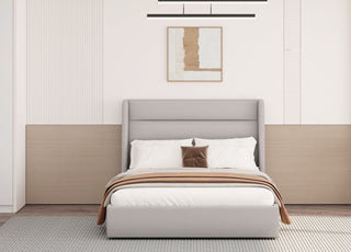 Tokyo Queen Bed Whiteline