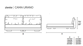 URANO Bed by Zientte - DEKOR