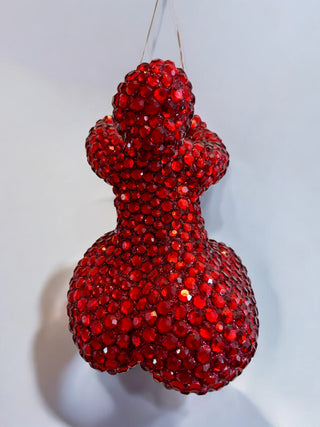 ESCALADORA INTERVENIDA (WALL SCULPTURE) RED - DEKOR