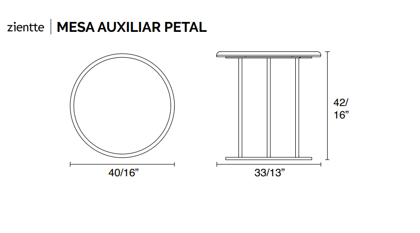 PETAL Side table by Zientte