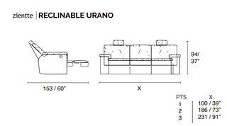 URANO Sofa bed by Zientte - DEKOR