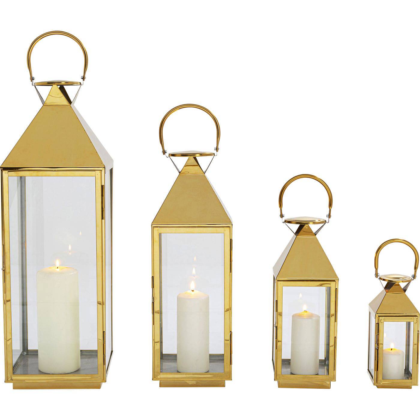 Lantern Giardino Gold (4/Set) - JULIA VENCE STORE