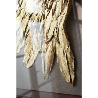 wall-decoration-wings-gold-white-120x120cm - JULIA VENCE STORE