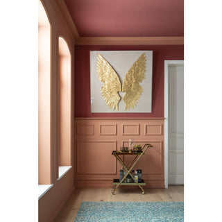 wall-decoration-wings-gold-white-120x120cm - JULIA VENCE STORE