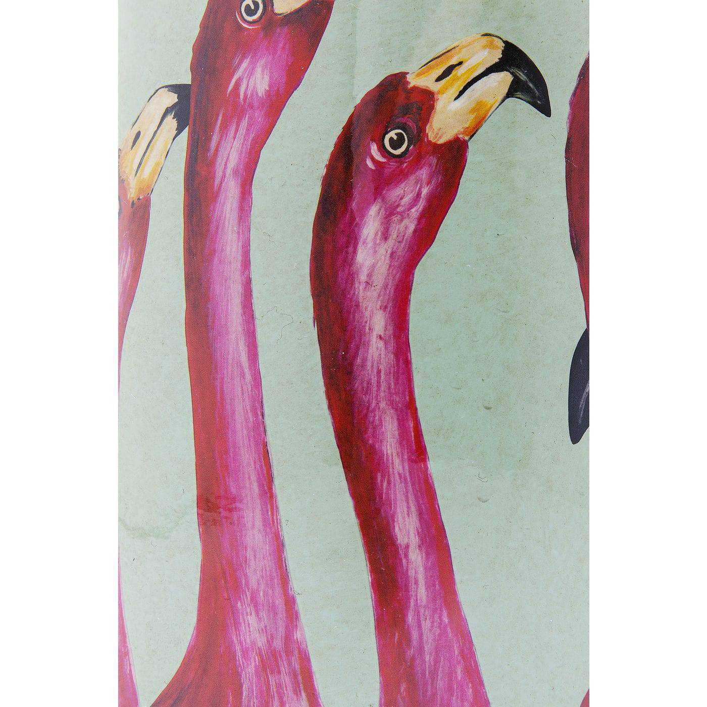 Deco Jar Flamingos 29cm - JULIA VENCE STORE