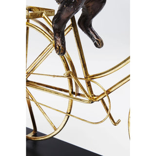 Deco Object Dog With Bicycle - JULIA VENCE STORE
