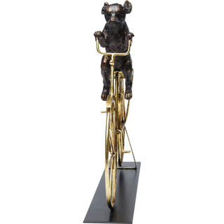 Deco Object Dog With Bicycle - JULIA VENCE STORE