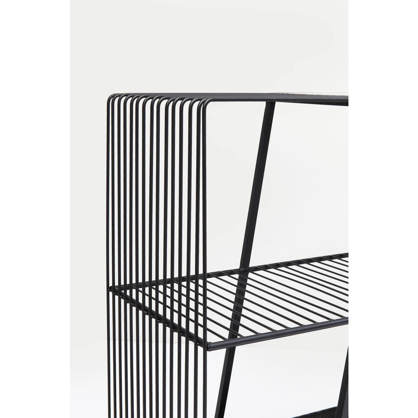 Steel and Glass Console