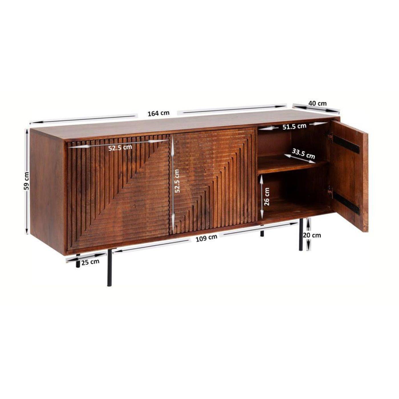sideboard grooves - JULIA VENCE STORE