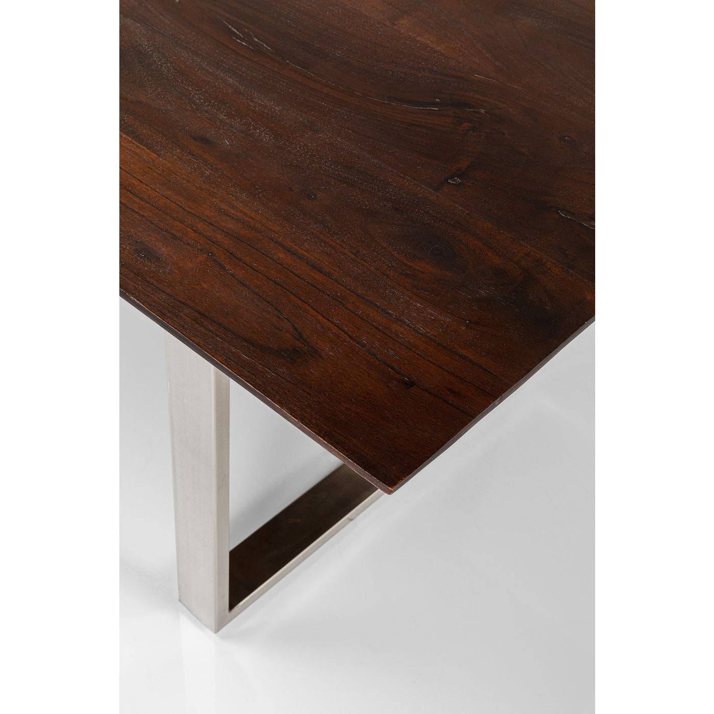 table symphony dark chrome 160x80 - JULIA VENCE STORE