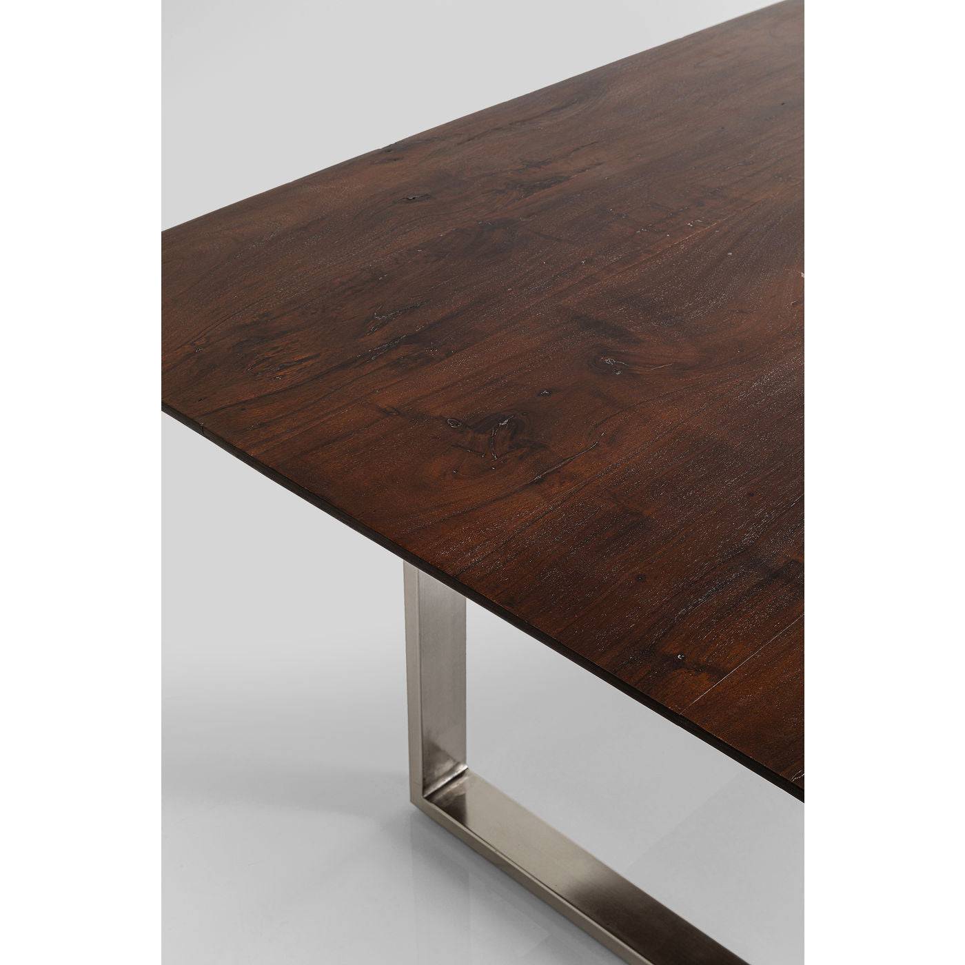 table symphony dark chrome 160x80 - JULIA VENCE STORE