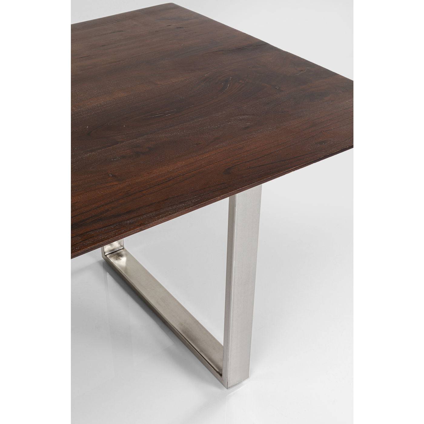 table symphony dark chrome 160x80 - JULIA VENCE STORE