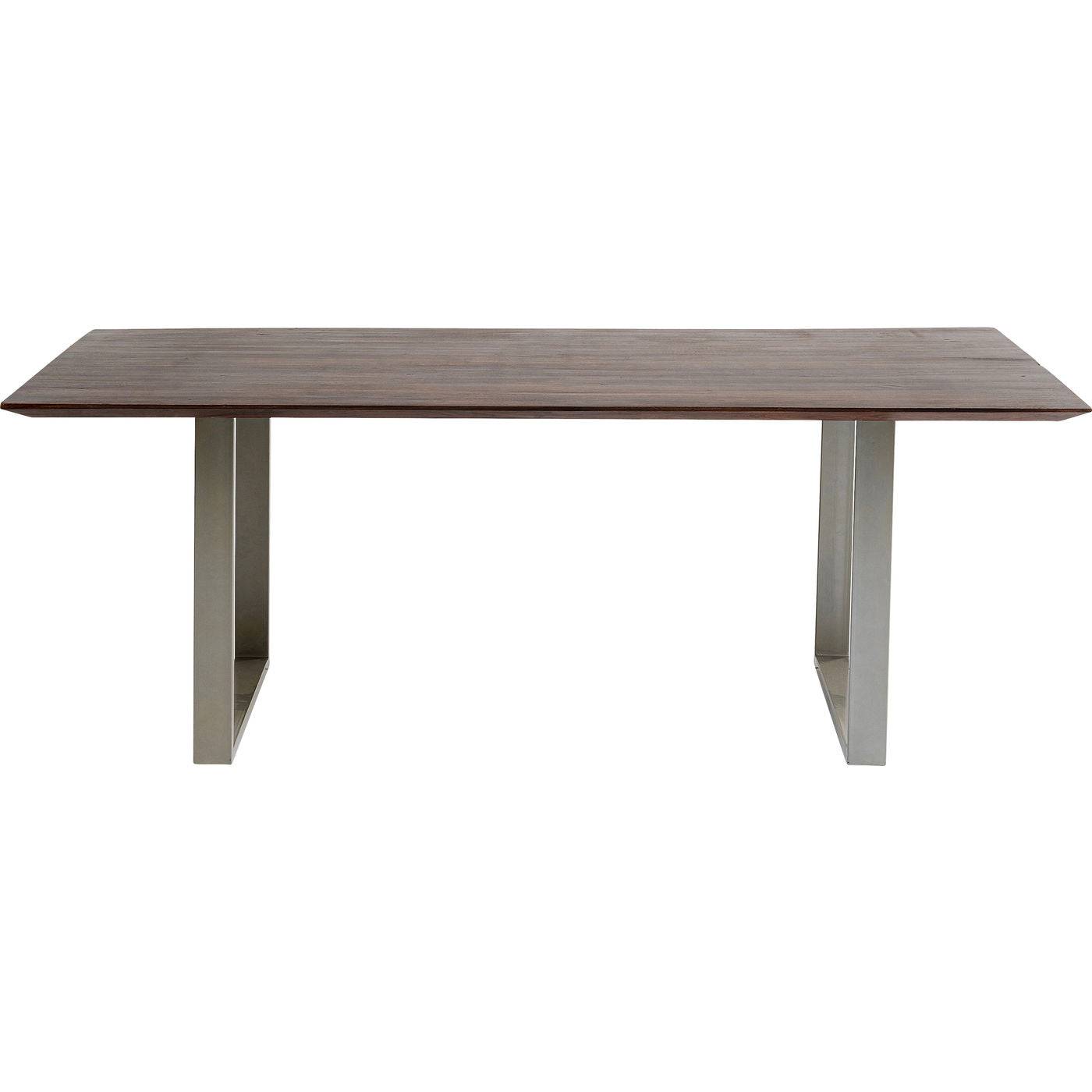 table symphony dark chrome 160x80 - JULIA VENCE STORE