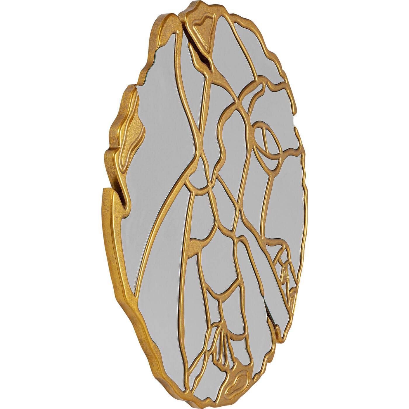 Gold Wall Mirror
