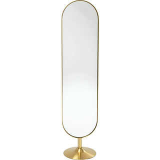 Floor Mirror Curve Brass 40x170cm - DEKOR