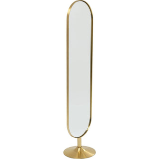Floor Mirror Curve Brass 40x170cm - DEKOR