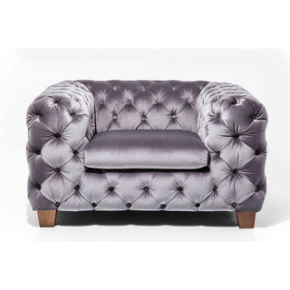 Grey Recliner Armchair