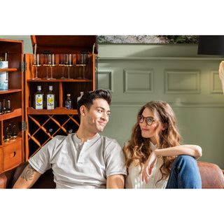 Vintage Style Bar Cabinet