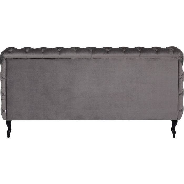 Bed Desire Velvet Silver Grey 180x200 cm - JULIA VENCE STORE