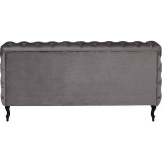 Bed Desire Velvet Silver Grey 200x200cm - JULIA VENCE STORE