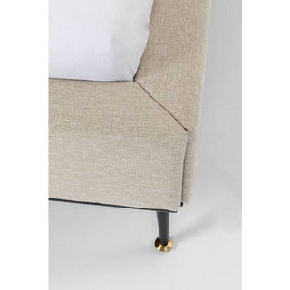 Easy-Clean Fabric Bed