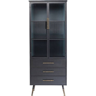 Steel and Glass Cabinet