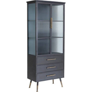 Steel and Glass Cabinet