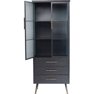 Steel and Glass Cabinet