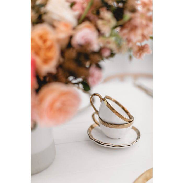 Elegant Coffee Cup Bell